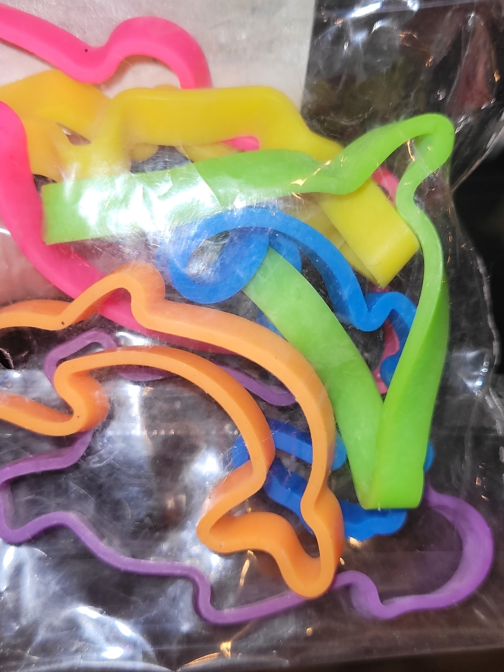 💎10/10 Jumbo Fantasy & Fruit Silicone Bands - Multicolor 4 Packs - Picture 5 of 5